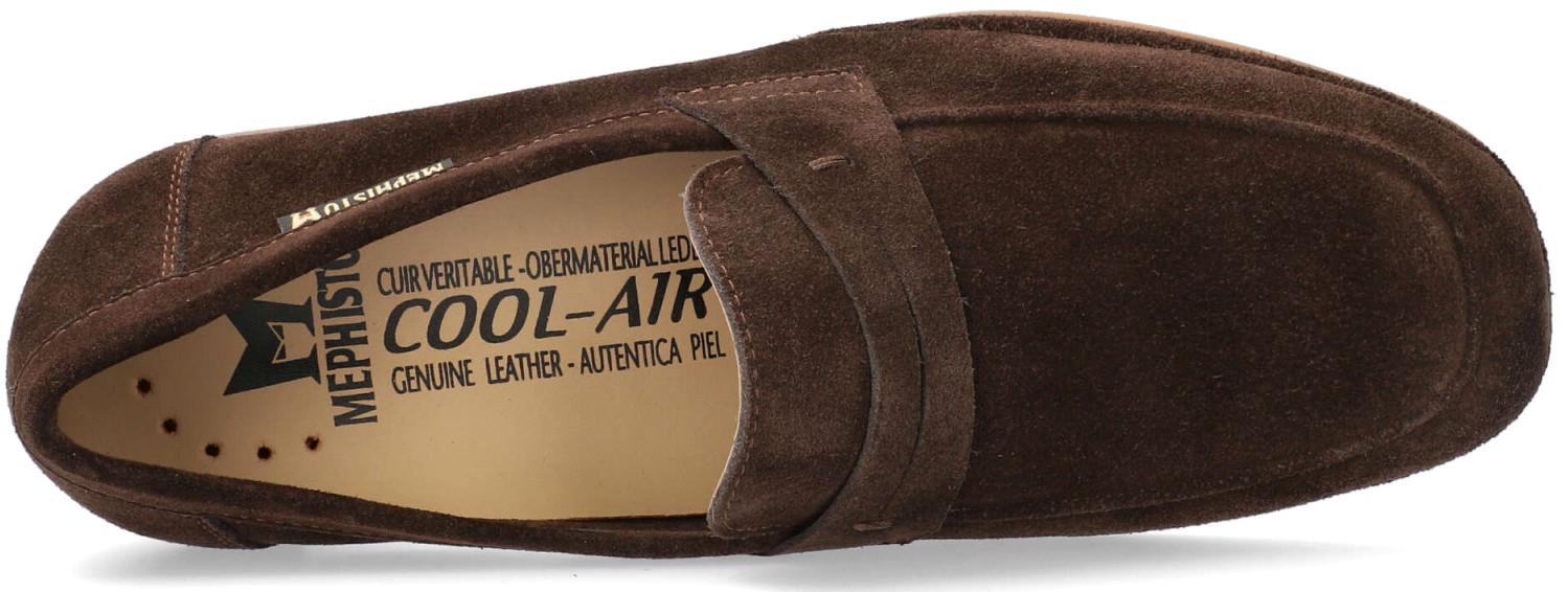 Mephisto ALEXIS Heren Instapper - Donkerbruin Suede - Afbeelding 3