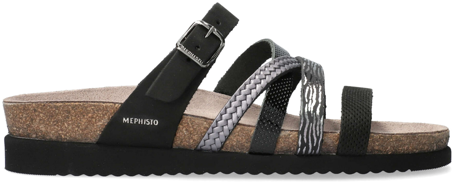 Mephisto HULEDA Dames Sandaal - Leer Mix - Zwart - Afbeelding 2