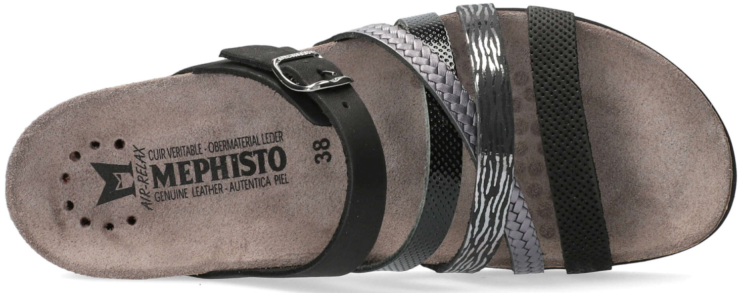 Mephisto HULEDA Dames Sandaal - Leer Mix - Zwart - Afbeelding 4