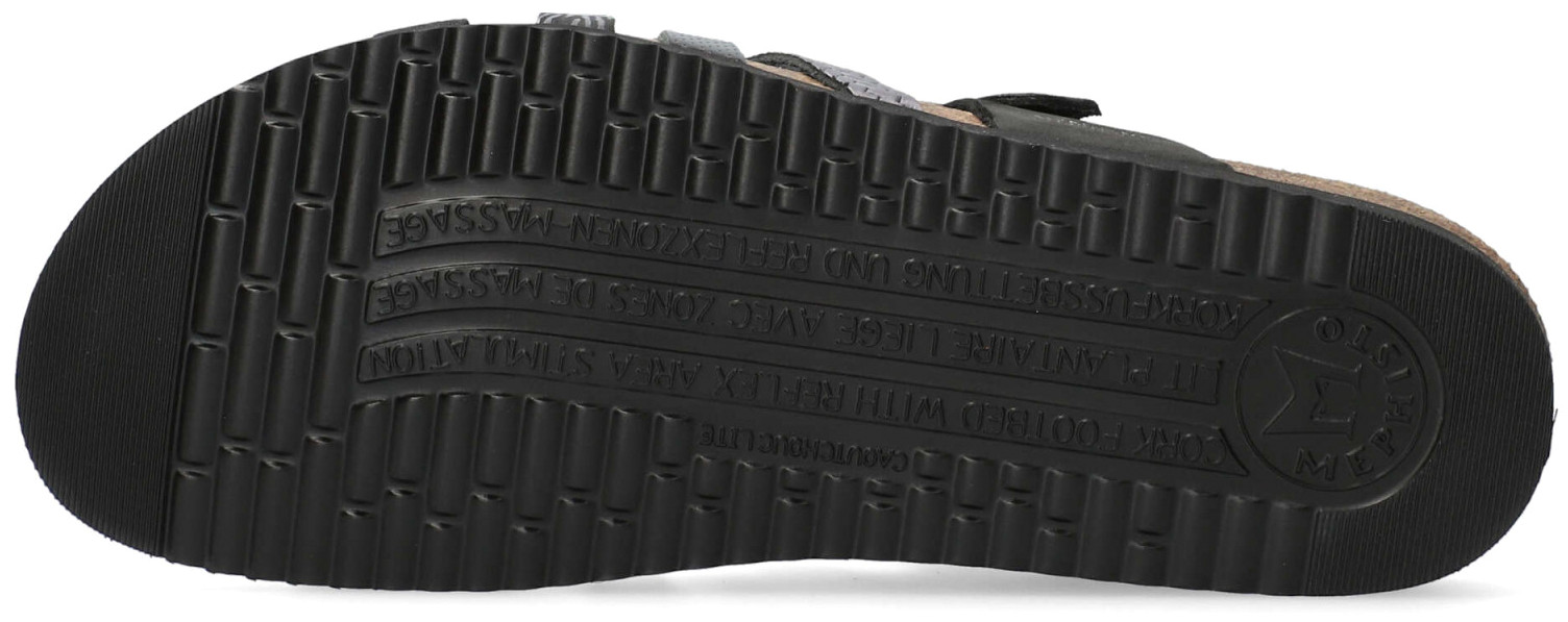 Mephisto HULEDA Dames Sandaal - Leer Mix - Zwart - Afbeelding 3