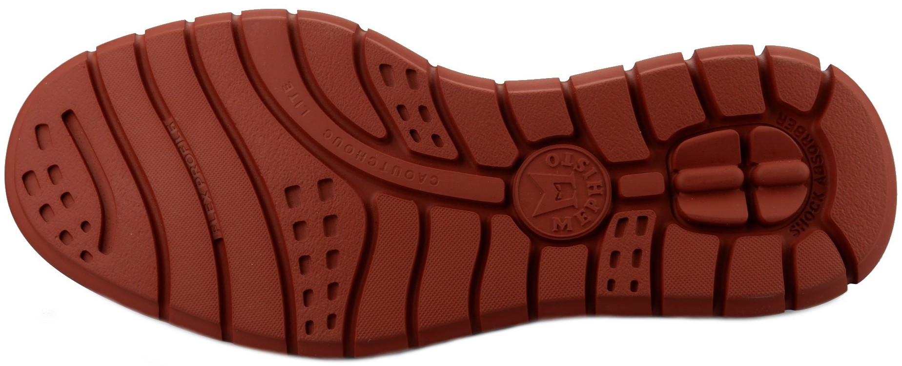 Mephisto BRETT heren veterschoen - hazelnoot bruin leer - Afbeelding 4