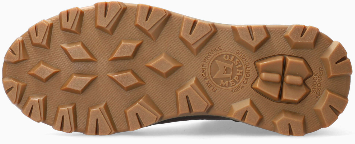 Mephisto Wayne Nubuck, Suede en Textiel Laarzen voor Heren - Donkerbruin - Afbeelding 4