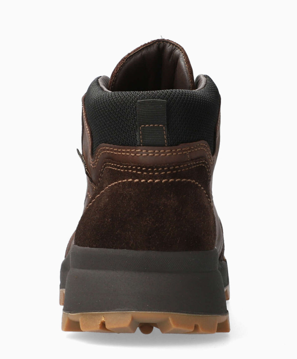 Mephisto Wayne Nubuck, Suede en Textiel Laarzen voor Heren - Donkerbruin - Afbeelding 5