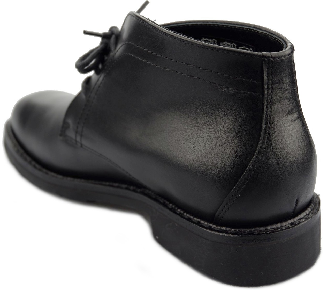 Mephisto TIBERIO SUPREME handgemaakte Heren Enkellaars - Zwart Leer - Afbeelding 5