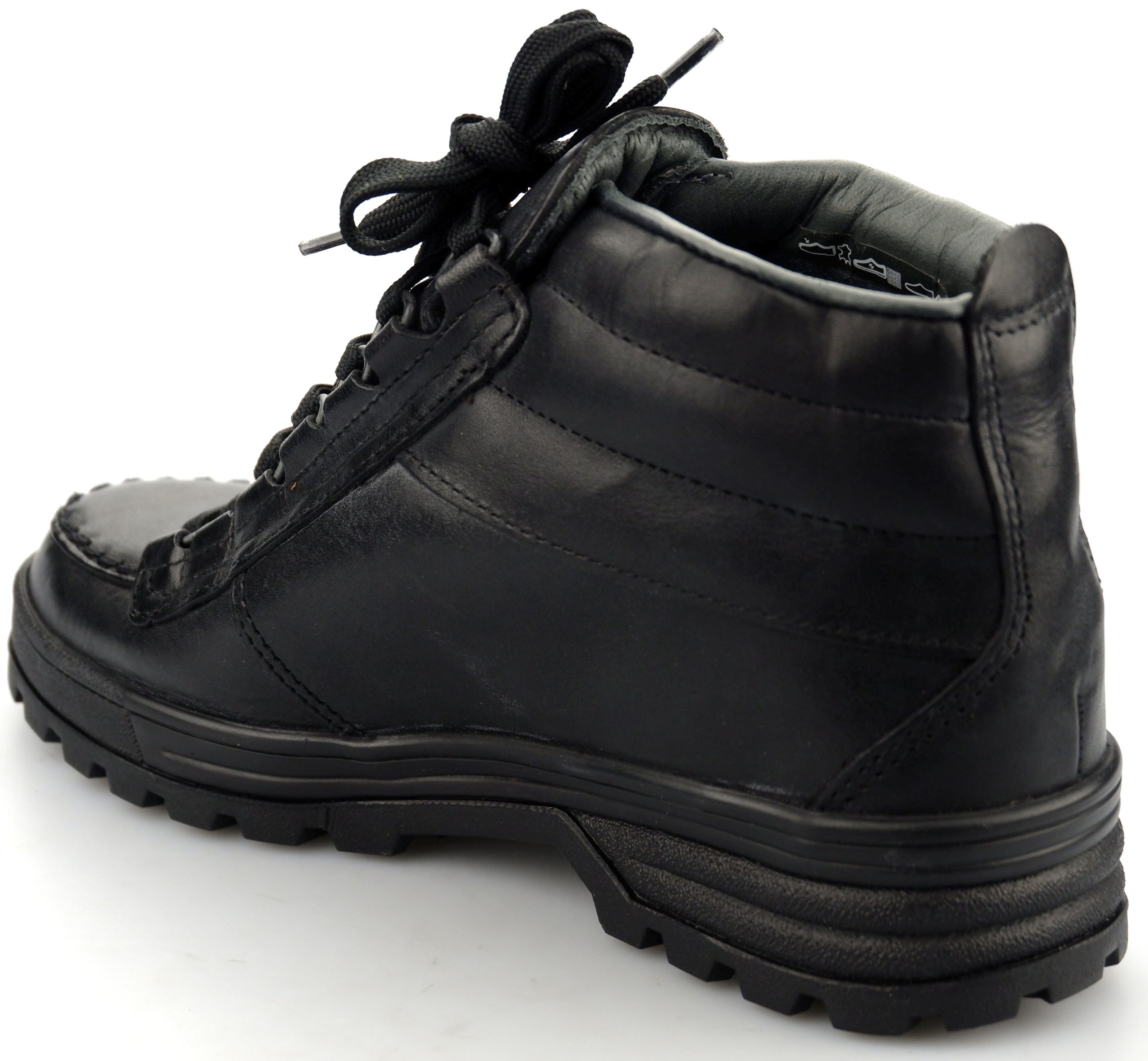 Mephisto NIKI GORE robuuste dames enkellaars - zwart leer WATERDICHT - Afbeelding 4