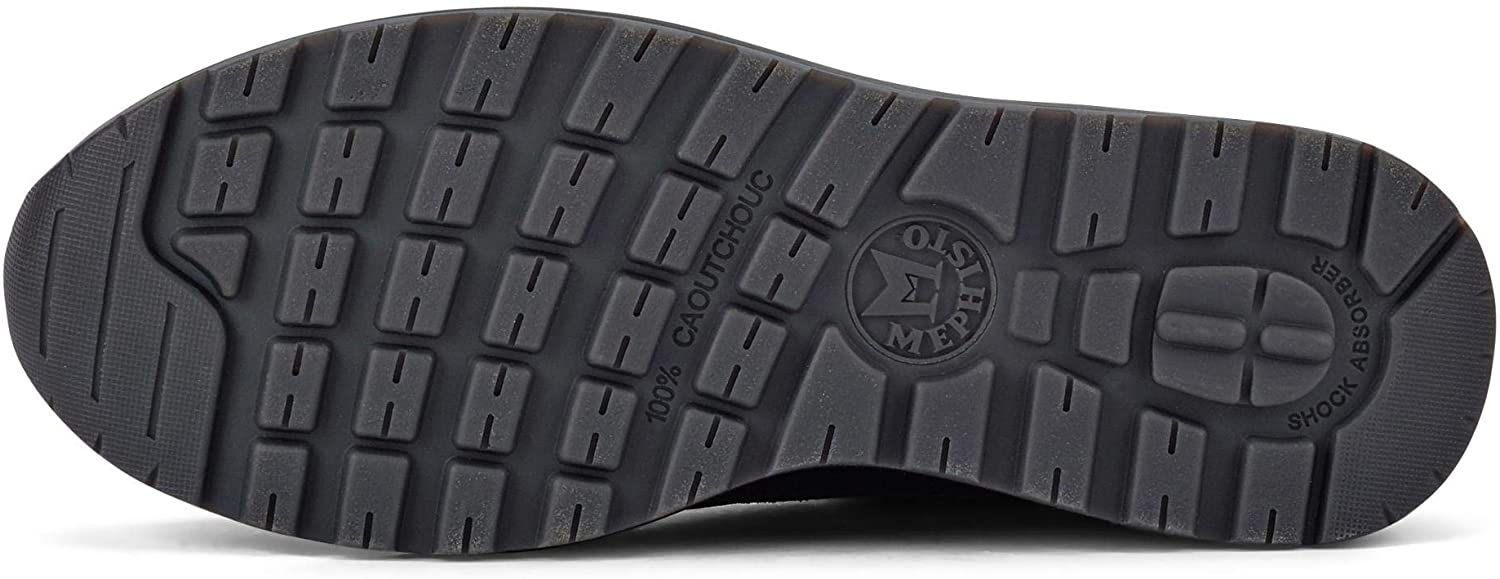 Mephisto BRADLEY lederen sneakers voor heren - zwart - Afbeelding 5