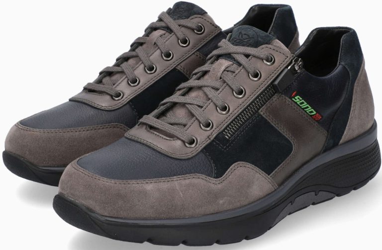 Sano by Mephisto AMORY Rollende wandel Sneakers voor Heren - Wide Fit - Grijs