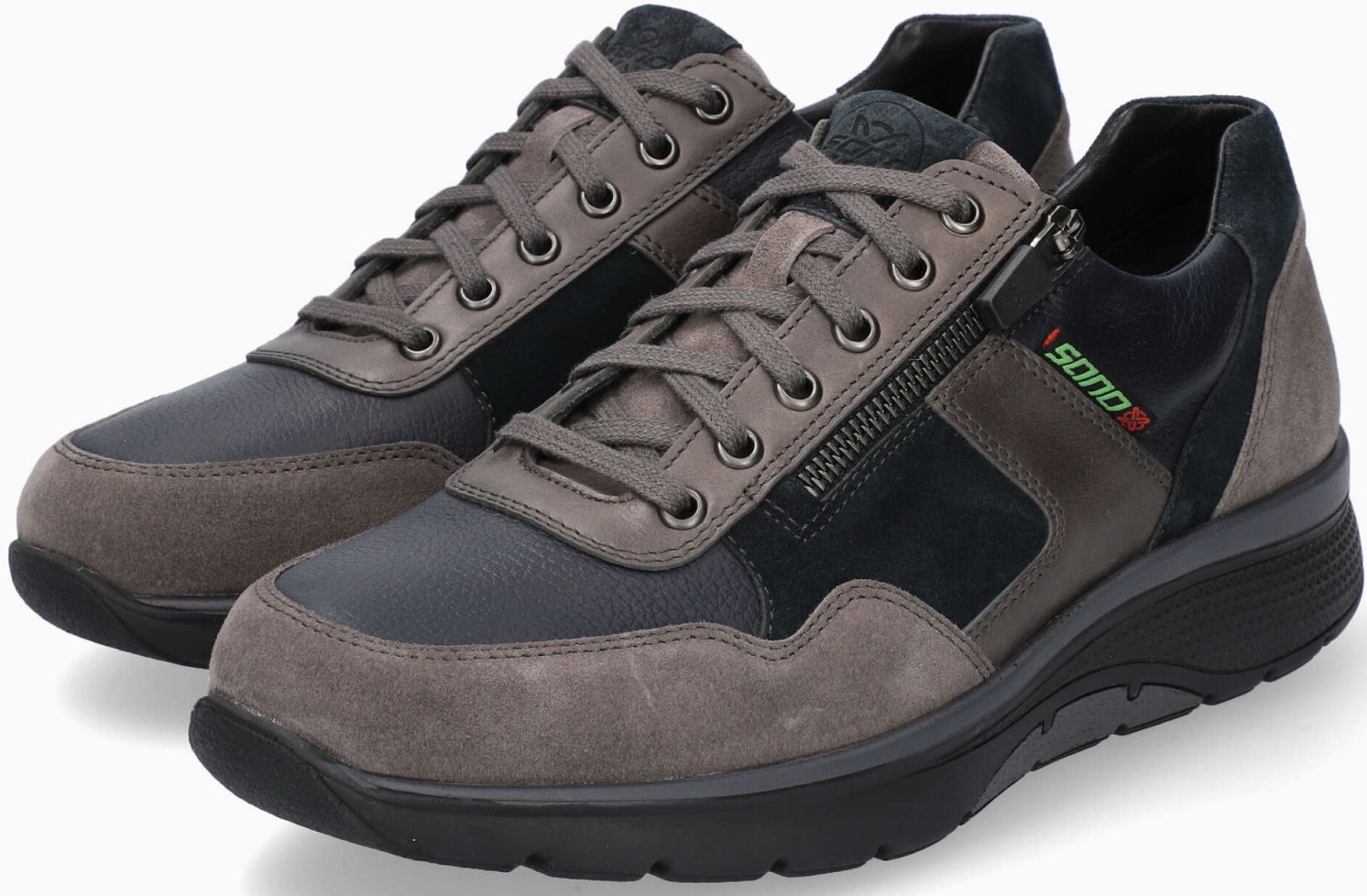Sano by Mephisto AMORY Rollende wandel Sneakers voor Heren - Wide Fit - Grijs