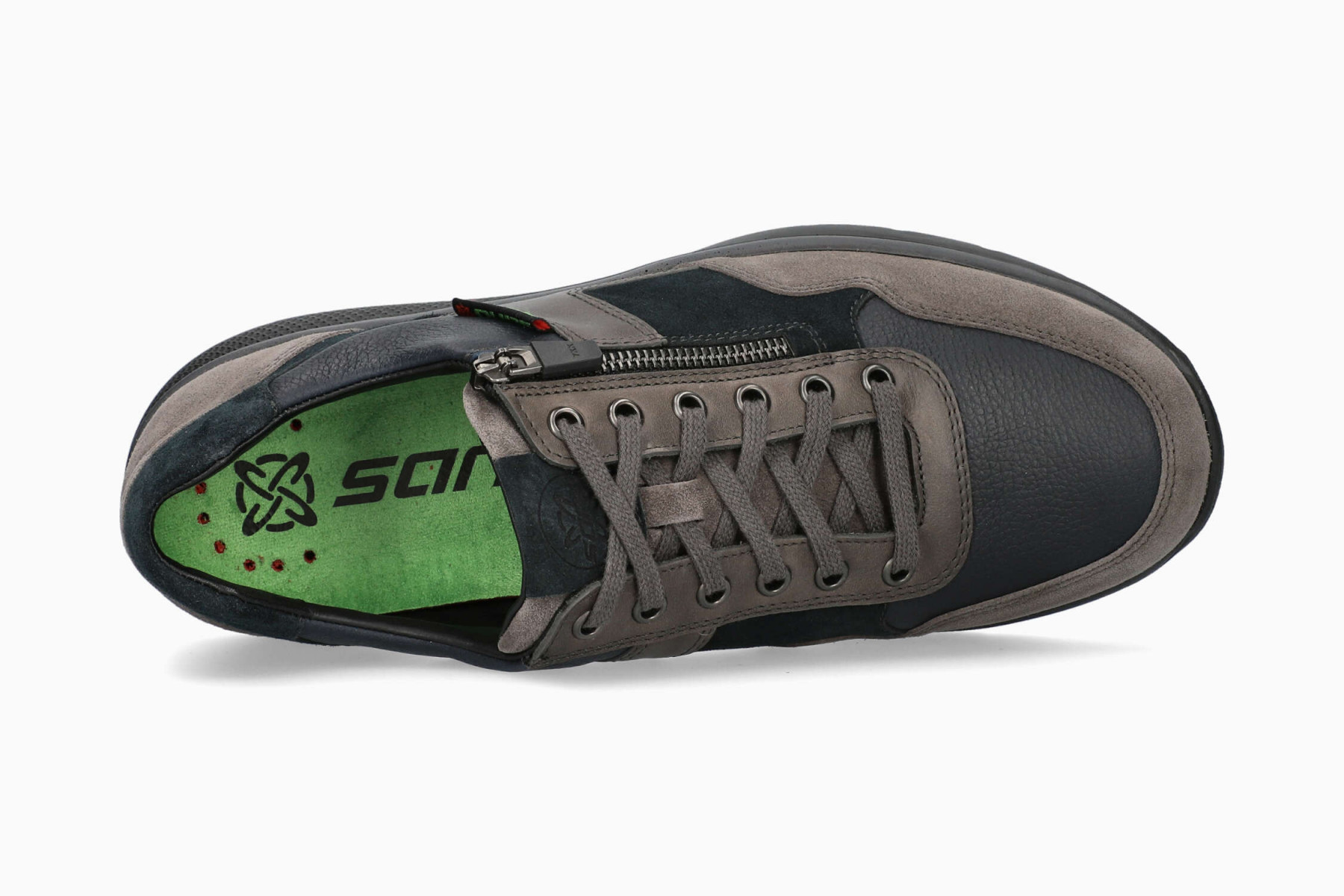 Sano by Mephisto AMORY Rollende wandel Sneakers voor Heren - Wide Fit - Grijs - Afbeelding 3