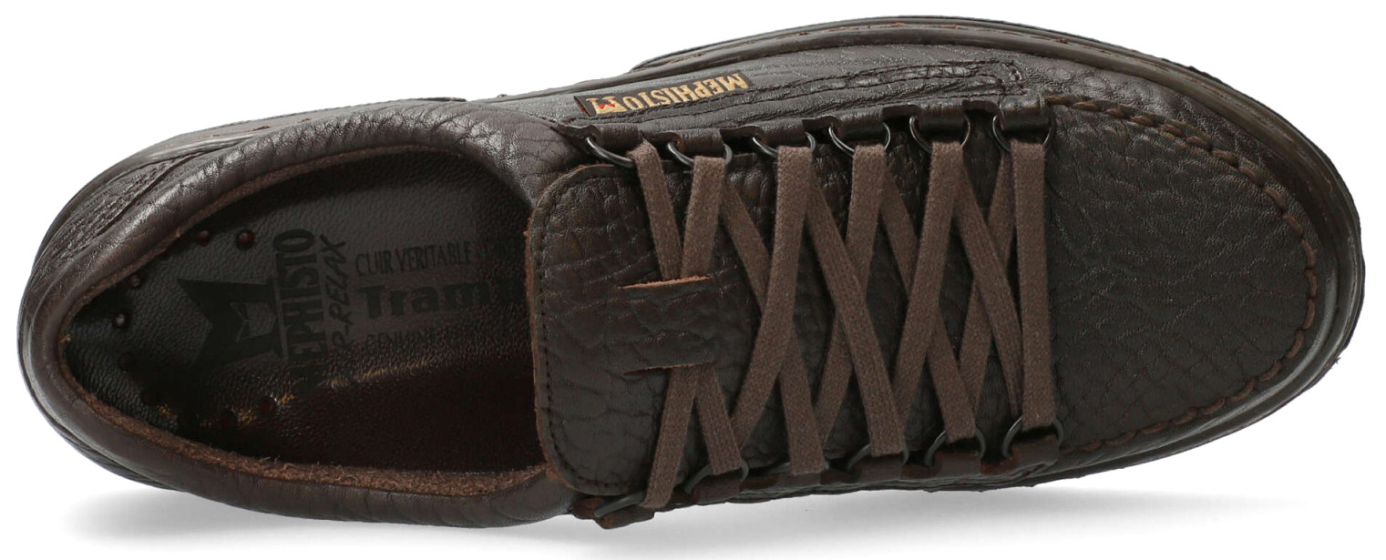 Mephisto CRUISER Heren Veterschoen - Donkerbruin Leer - Afbeelding 4