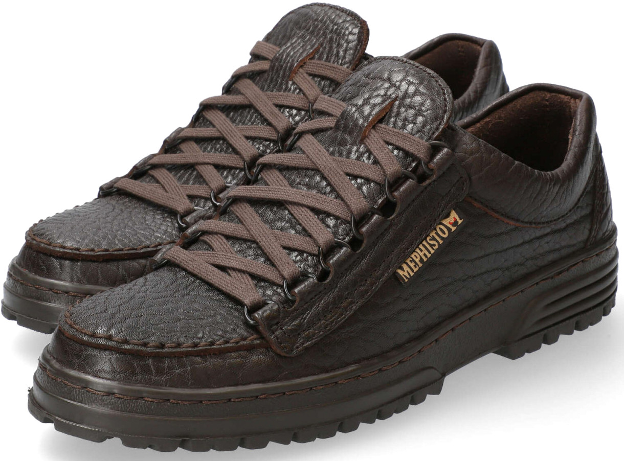 Mephisto CRUISER Heren Veterschoen - Donkerbruin Leer