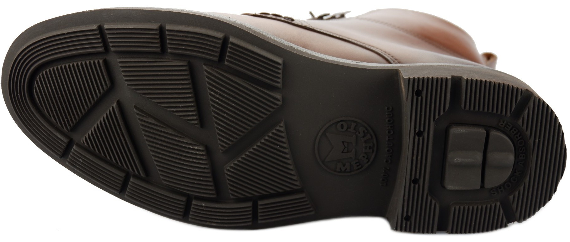 Mephisto SERGIO HERITAGE Handgemaakt Heren Enkellaars - Kastanjebruin Leer - Afbeelding 4