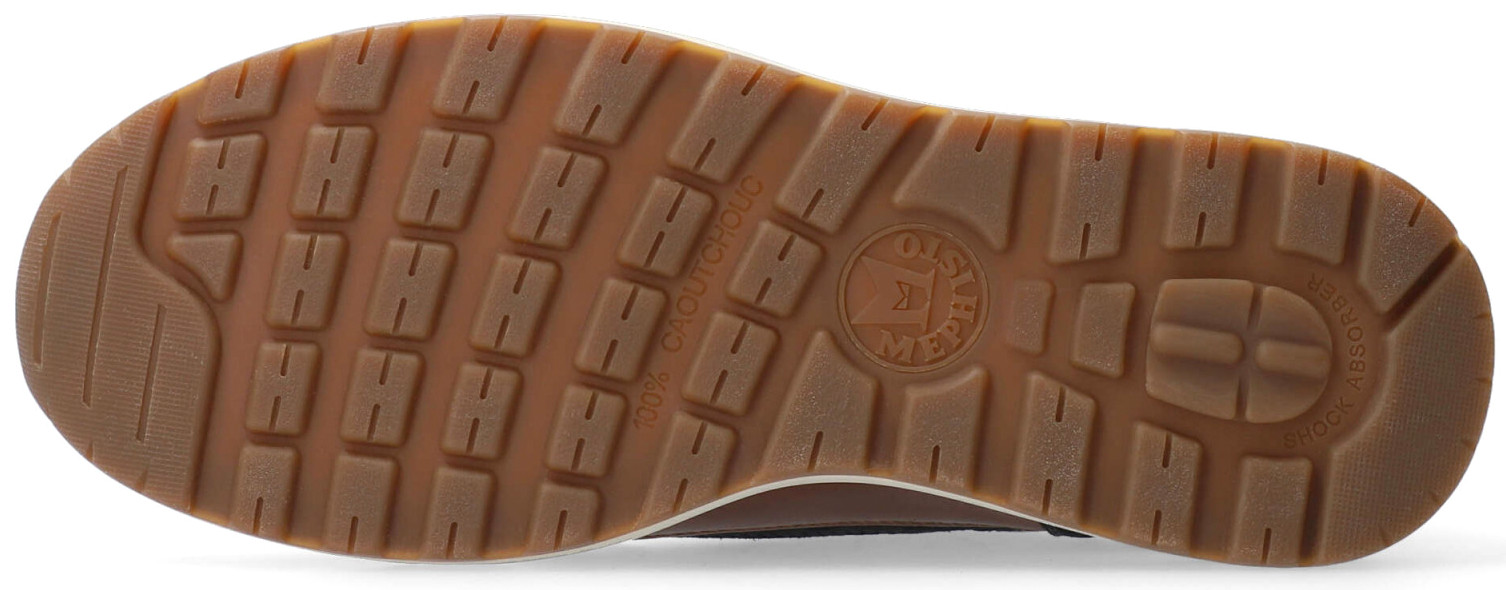 Mephisto BRADLEY heren sneaker - bruin mix leer - Afbeelding 3