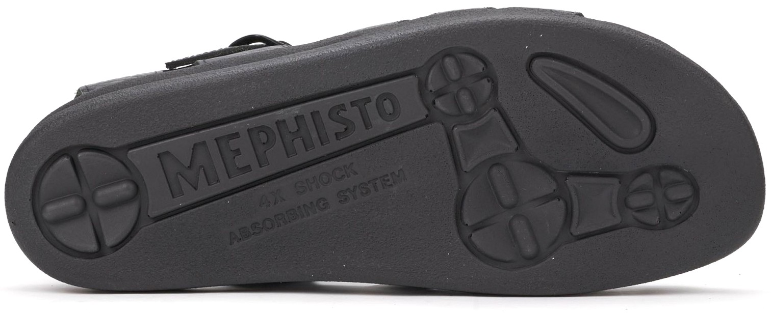 Mephisto SAM MAMOUTH heren sandaal - zwart leer - Afbeelding 3