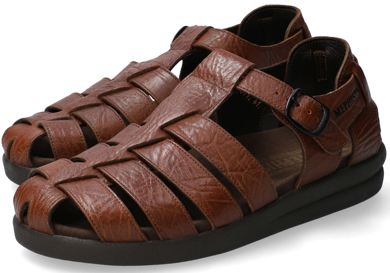 Mephisto SAM MAMOUTH heren sandaal - desert bruin leer