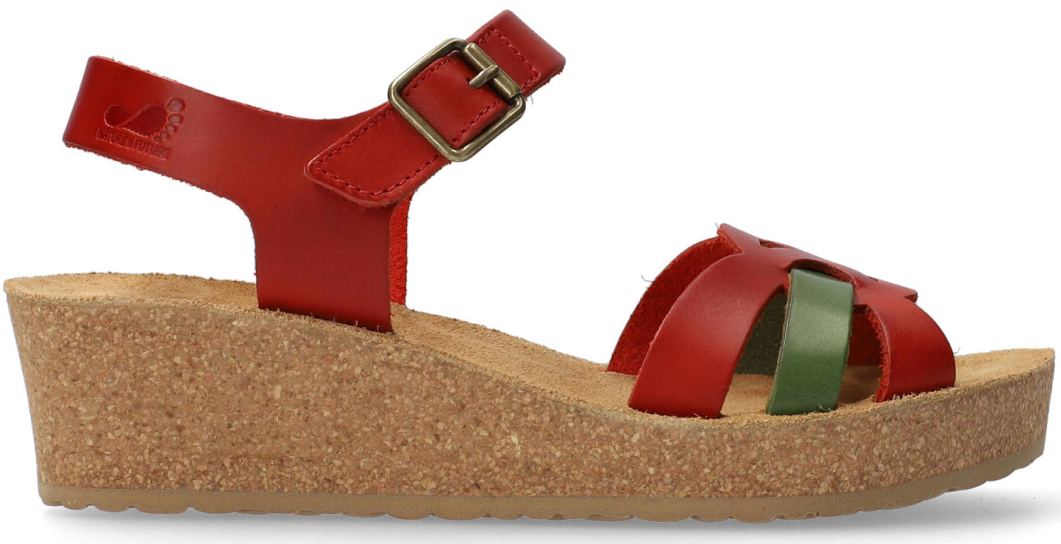 Mephisto Maryline Dames Sandaal - Rood Leer - Extra Breed - Afbeelding 2