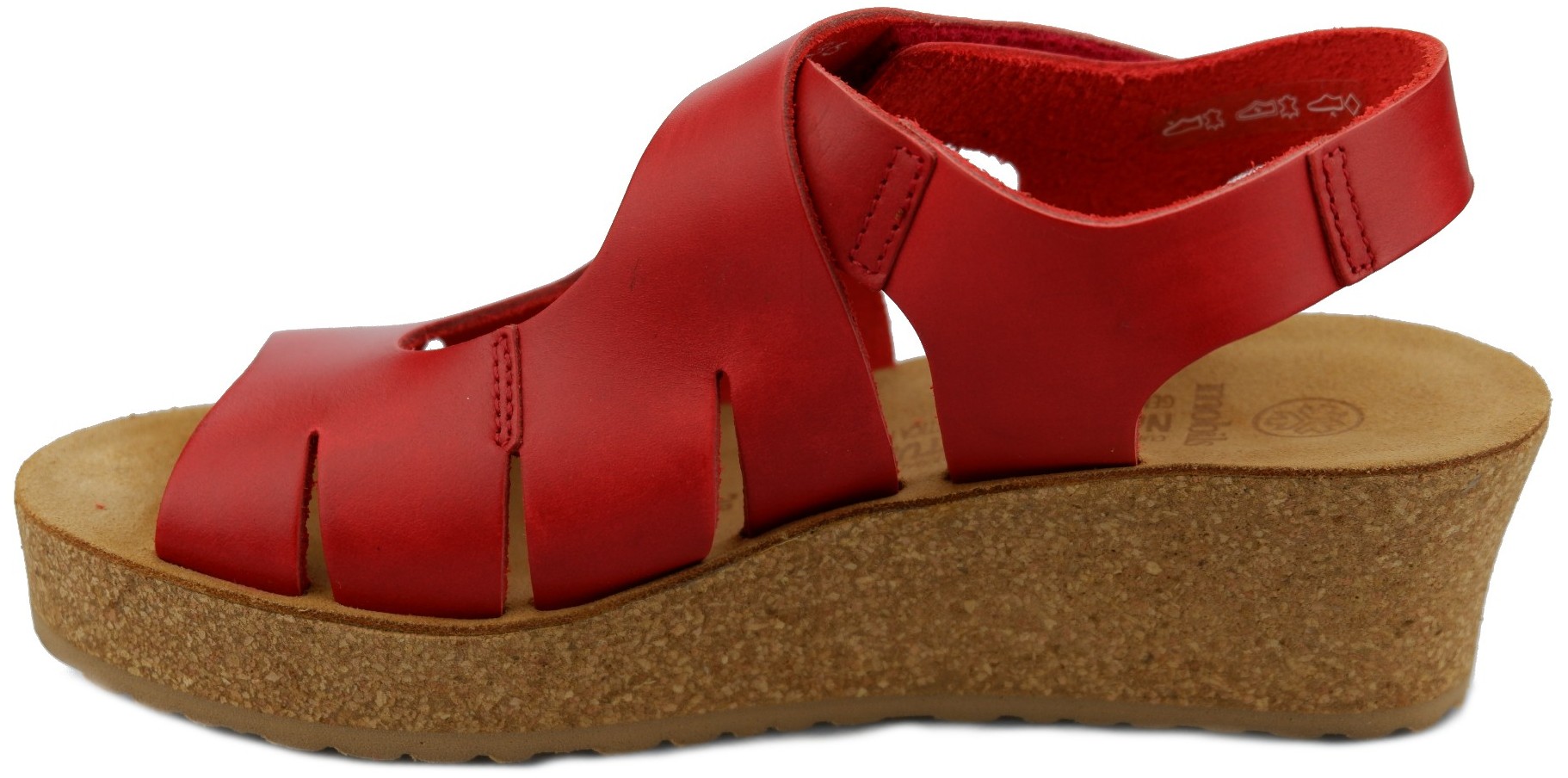 Mobils by Mephisto MISHA dames sandaal - rood leer BREED LEEST - Afbeelding 3