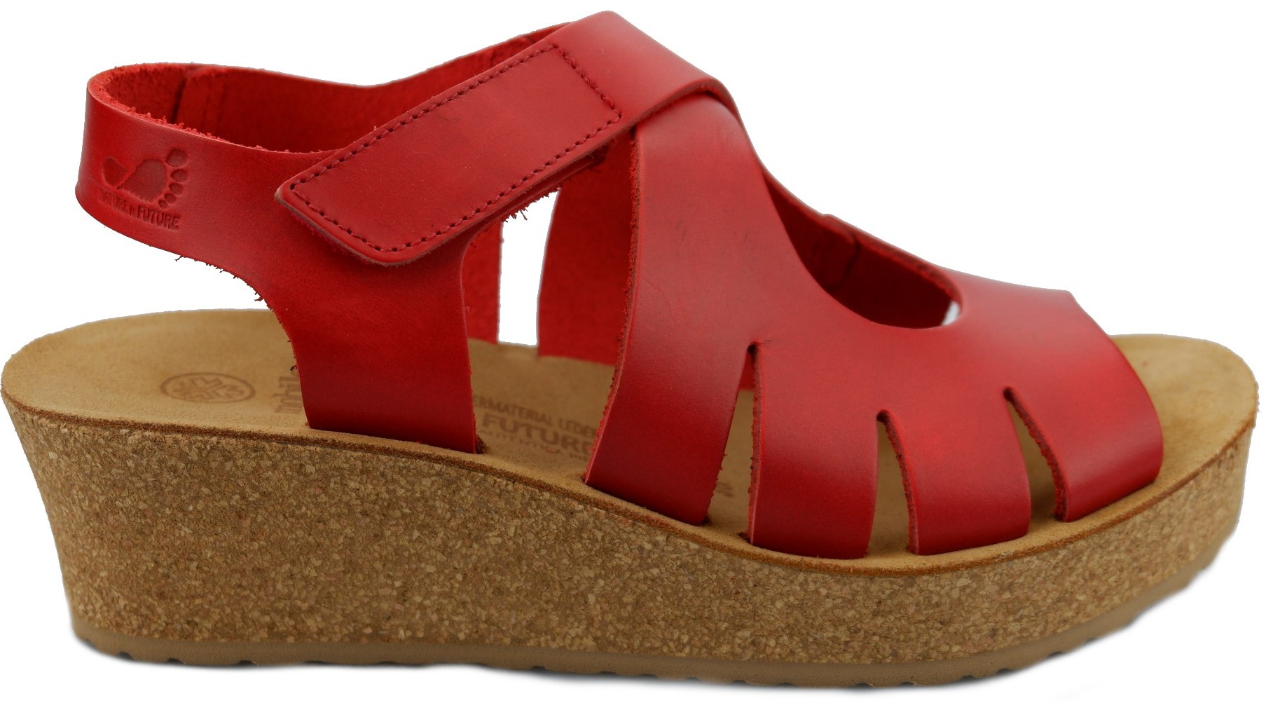 Mobils by Mephisto MISHA dames sandaal - rood leer BREED LEEST - Afbeelding 2