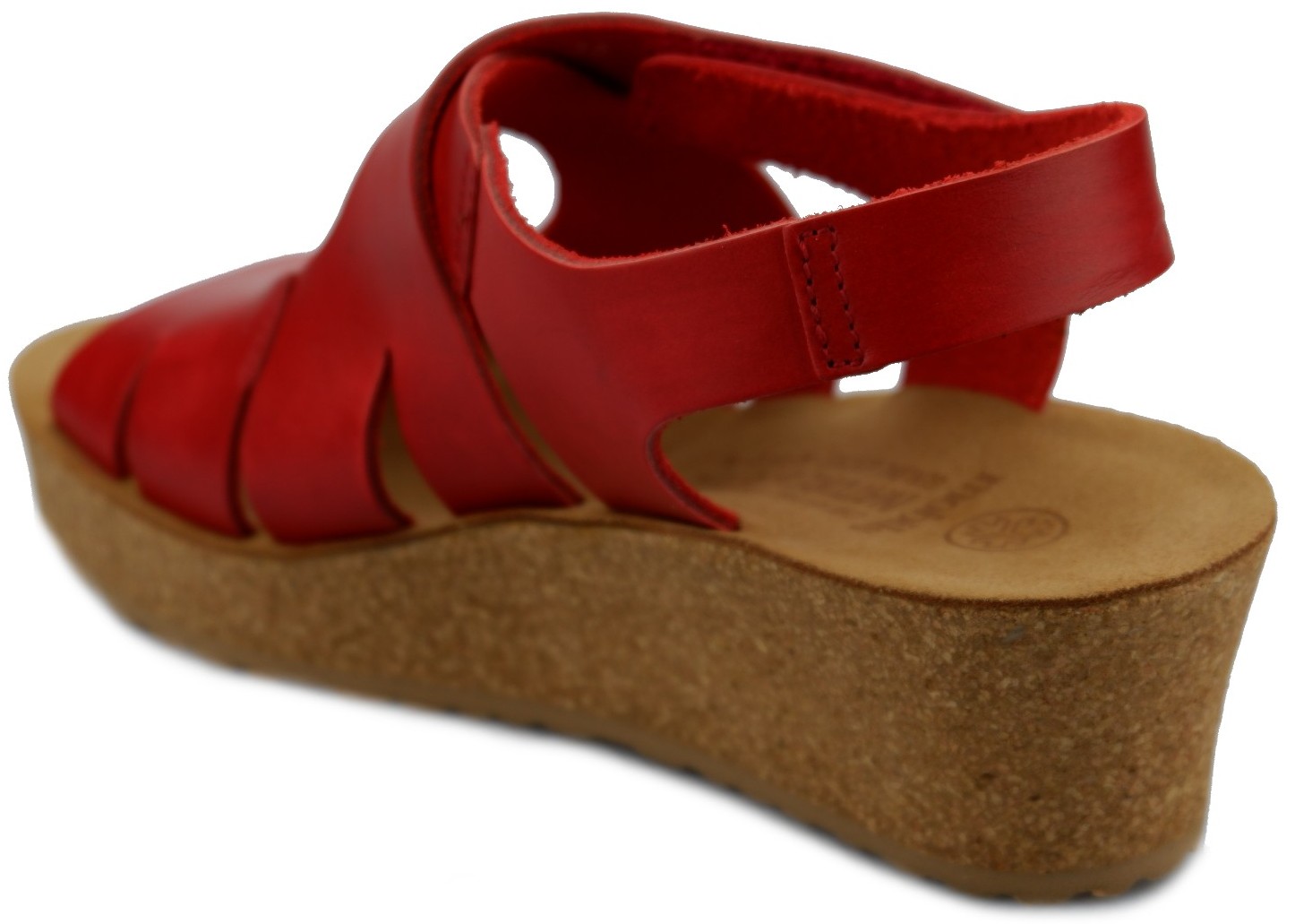 Mobils by Mephisto MISHA dames sandaal - rood leer BREED LEEST - Afbeelding 4