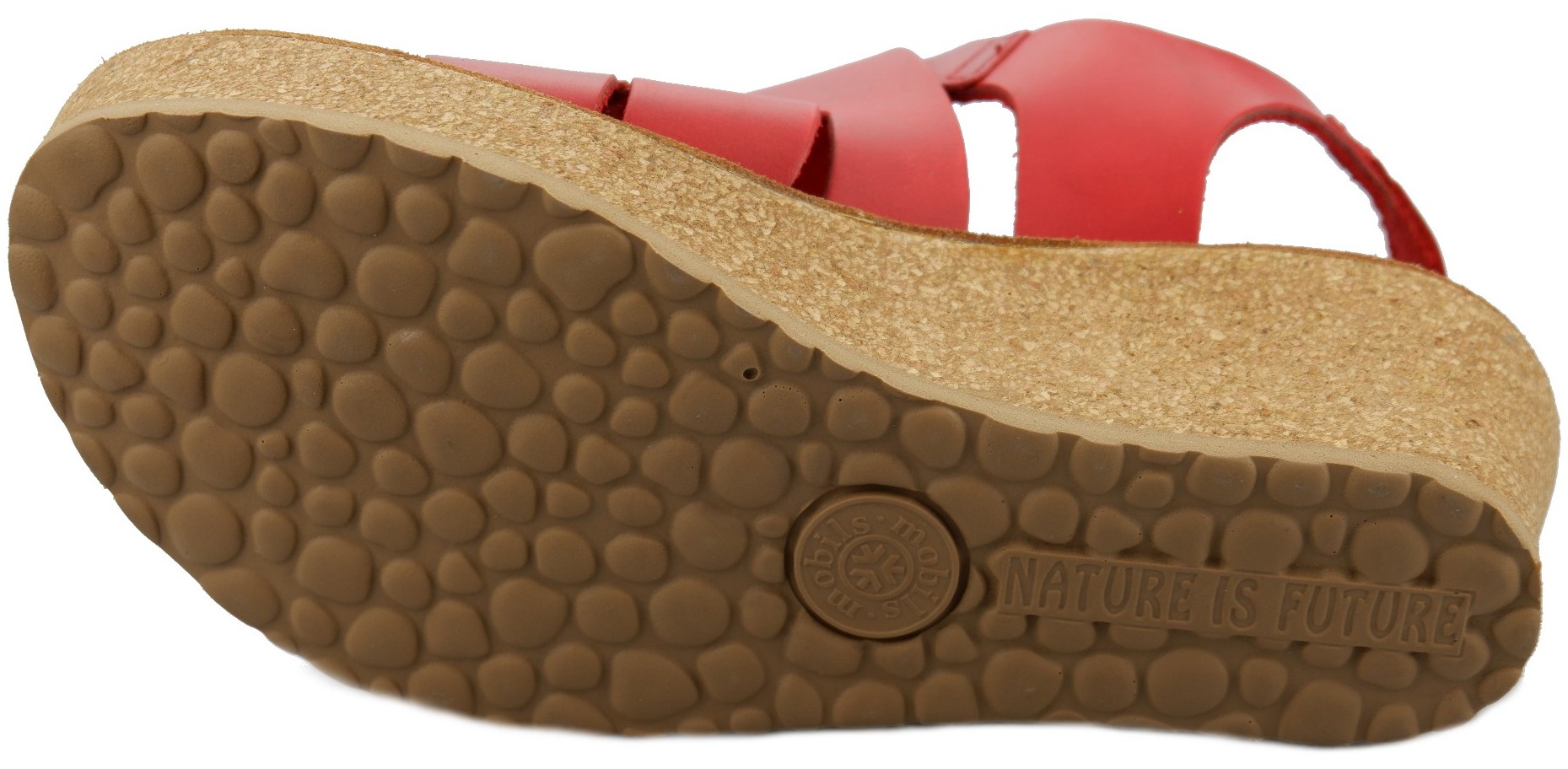 Mobils by Mephisto MISHA dames sandaal - rood leer BREED LEEST - Afbeelding 5