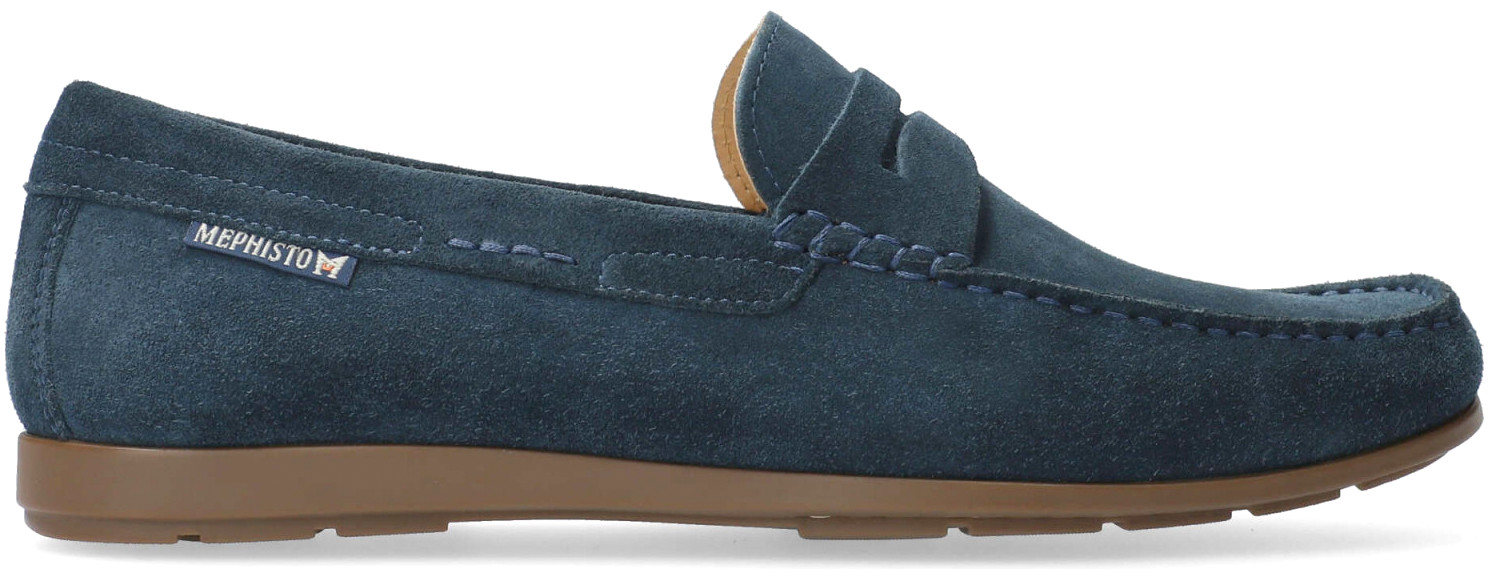 Mephisto ALYON Heren Instapper Suede - Blauw - Afbeelding 2