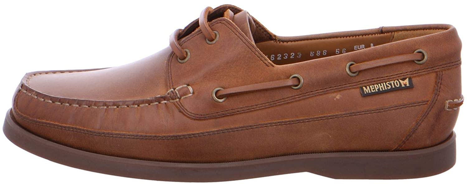 Mephisto Boating bruine lederen instapper voor heren - Afbeelding 3