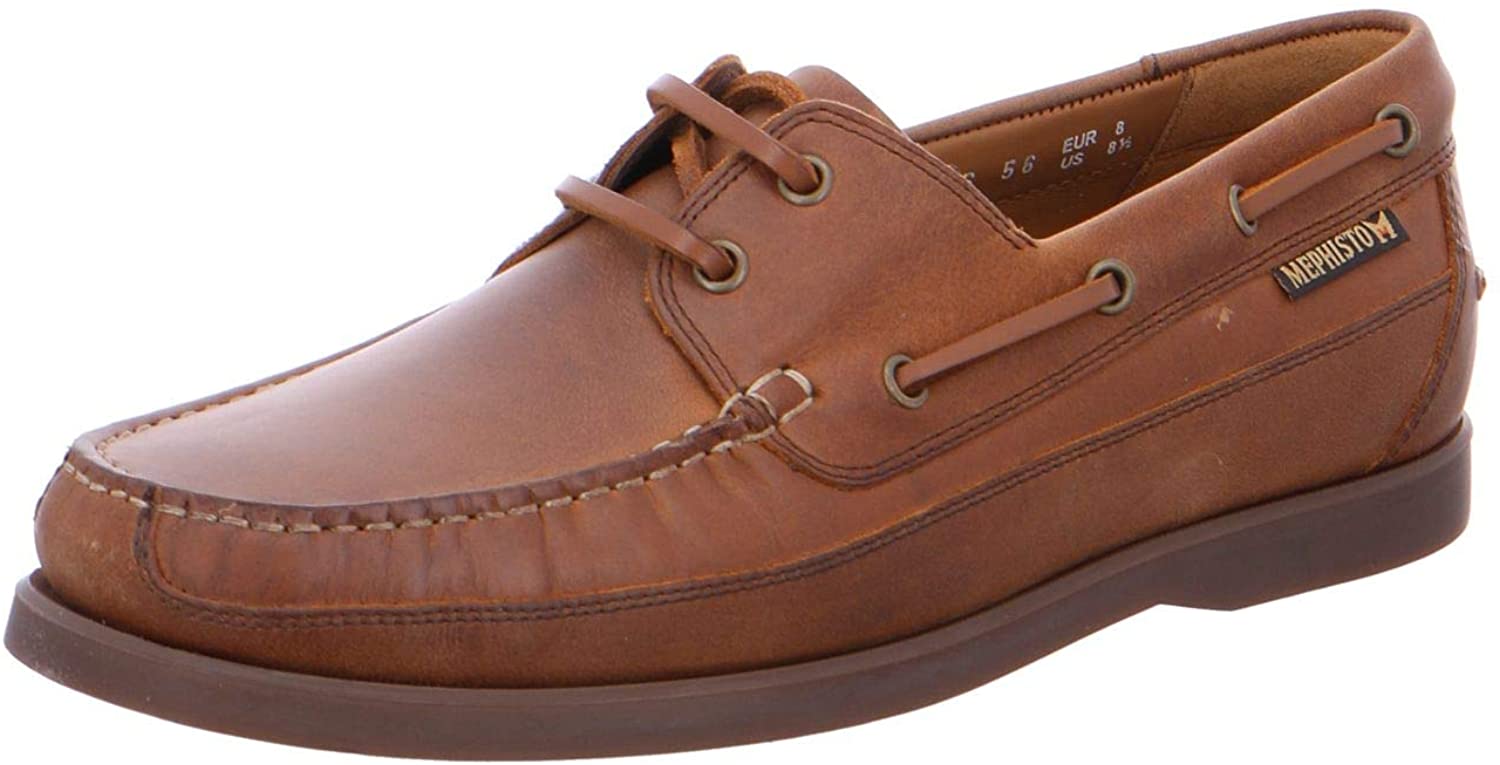 Mephisto Boating bruine lederen instapper voor heren