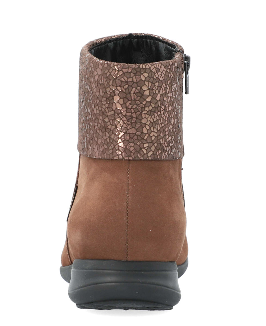 Mephisto NERIA lederen/nubuck enkellaars voor dames - brown - Afbeelding 5