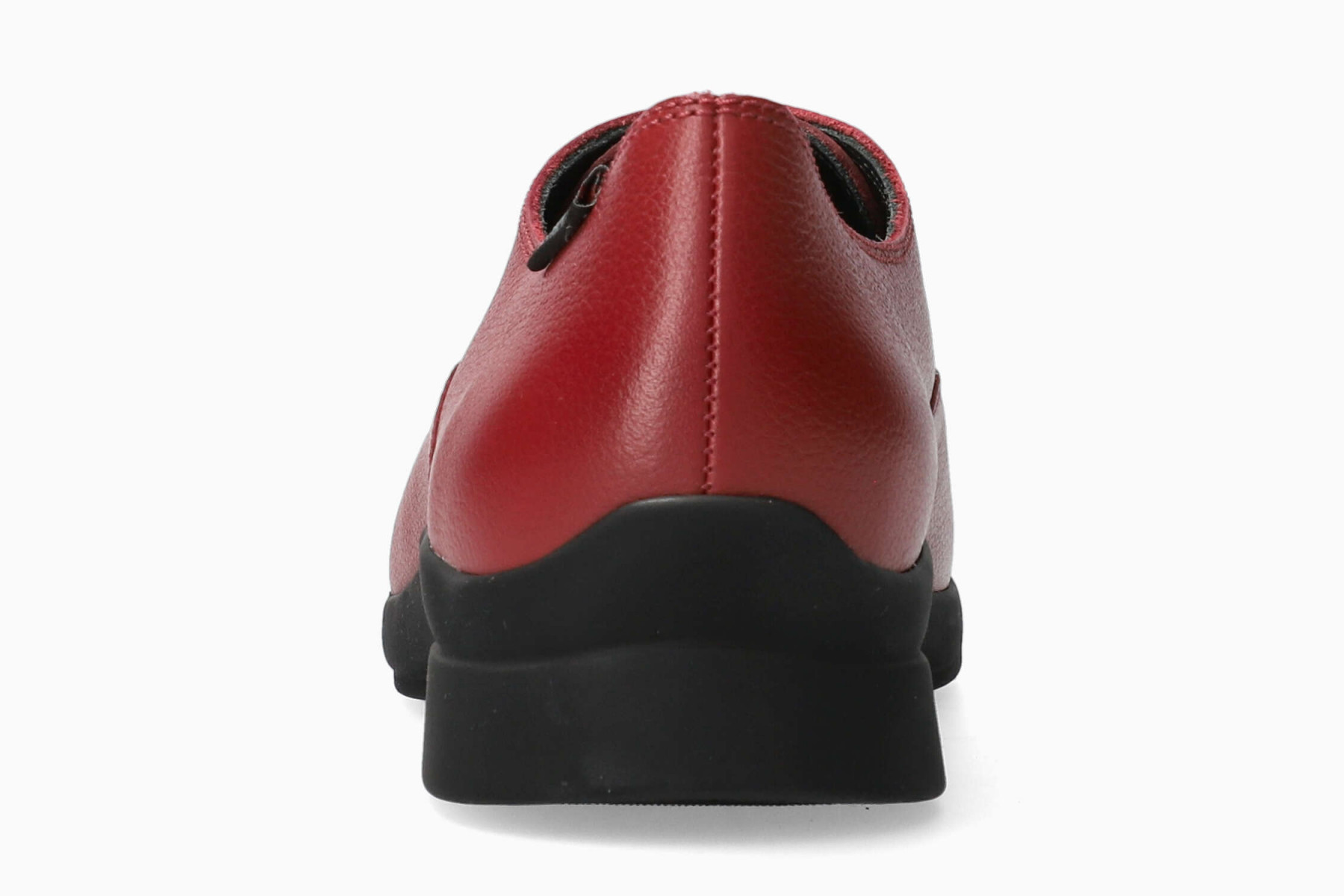 Mephisto SYLA lederen dames veterschoen rood - Afbeelding 4