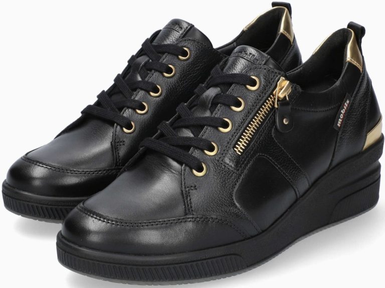 Mobils by Mephisto TRUDIE Dames Sneakers - Wide Fit - Zwart
