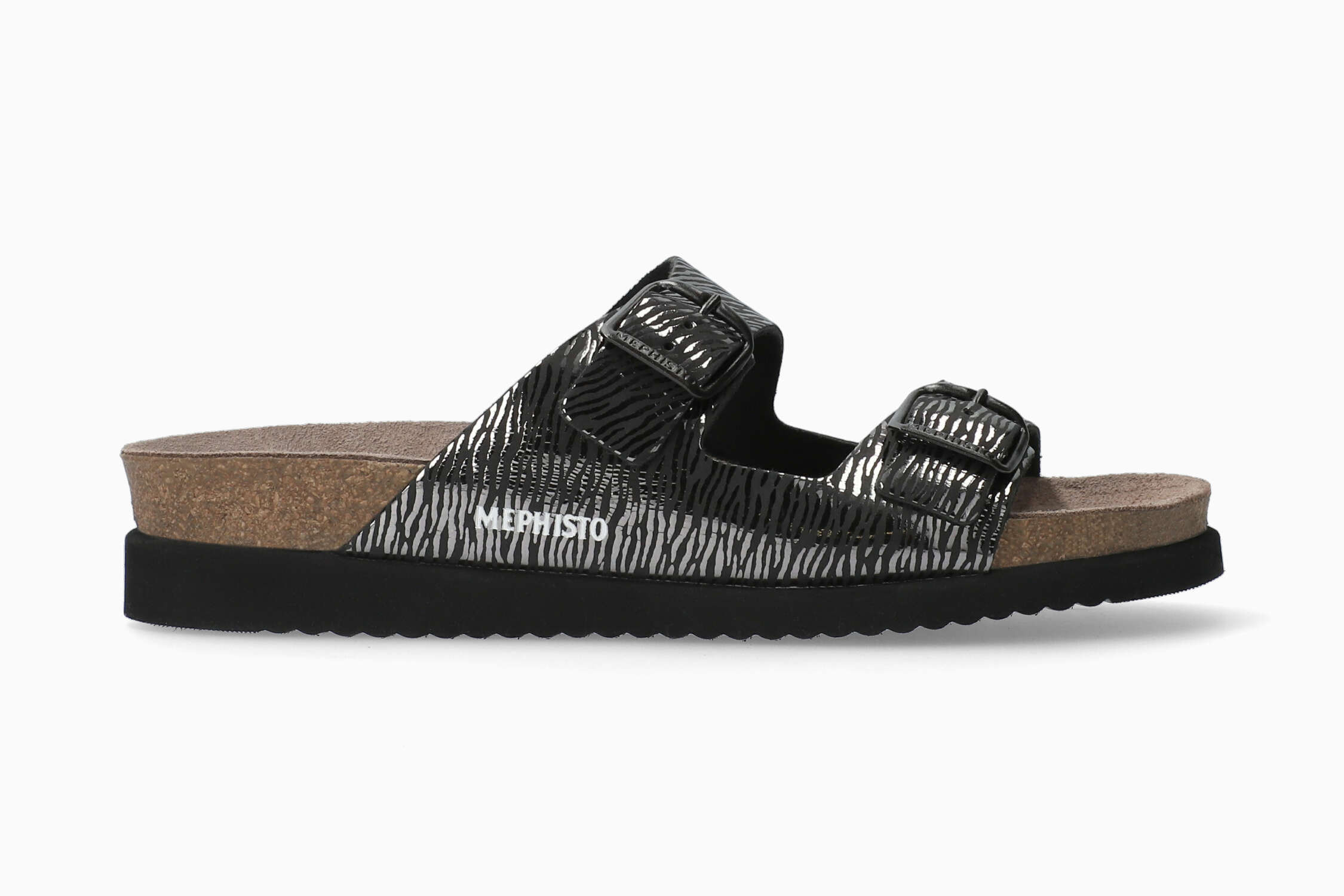 Mephisto HARMONY dames sandaal - zwart lakleder - Afbeelding 2