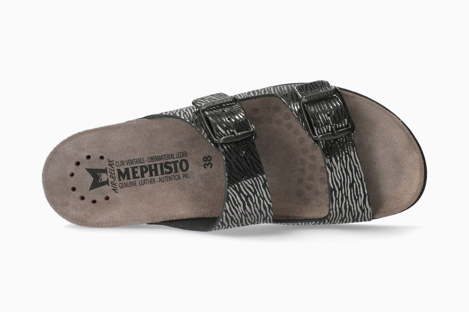 Mephisto HARMONY dames sandaal - zwart lakleder - Afbeelding 4