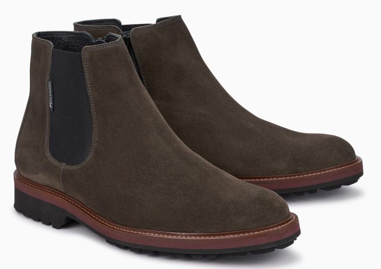 Mephisto Benson suede chelsea laars voor heren grijs
