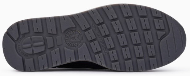 Mephisto BRADLEY lederen sneakers voor heren grijs - Afbeelding 3