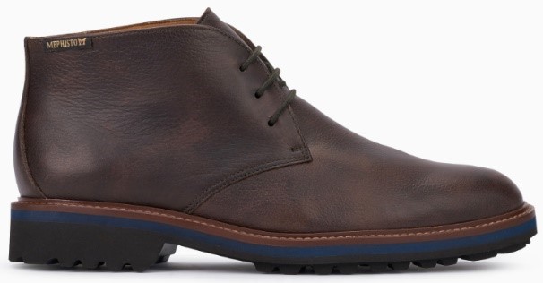 Mephisto BERTO donker bruine nette heren enkellaars - Afbeelding 2