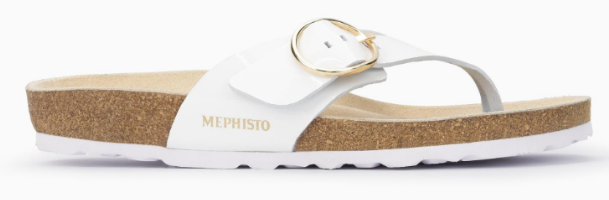 Mephisto Natalina Dames Slipper - Wit - Afbeelding 2