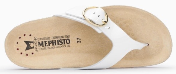 Mephisto Natalina Dames Slipper - Wit - Afbeelding 4