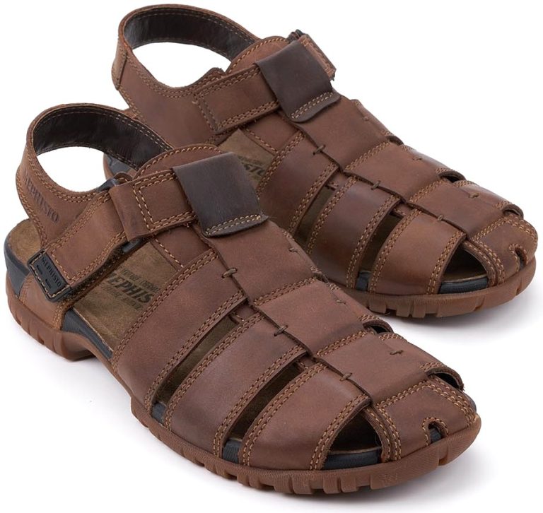 Mephisto BASILE Heren Sandaal - Kastanjebruin