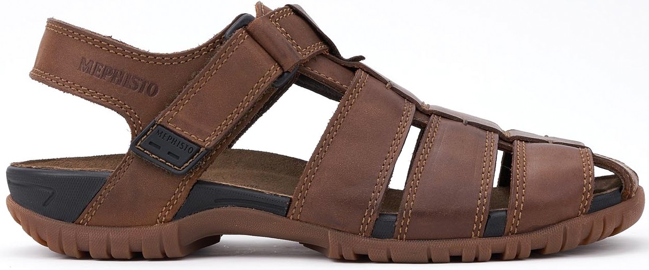 Mephisto BASILE Heren Sandaal - Kastanjebruin - Afbeelding 2