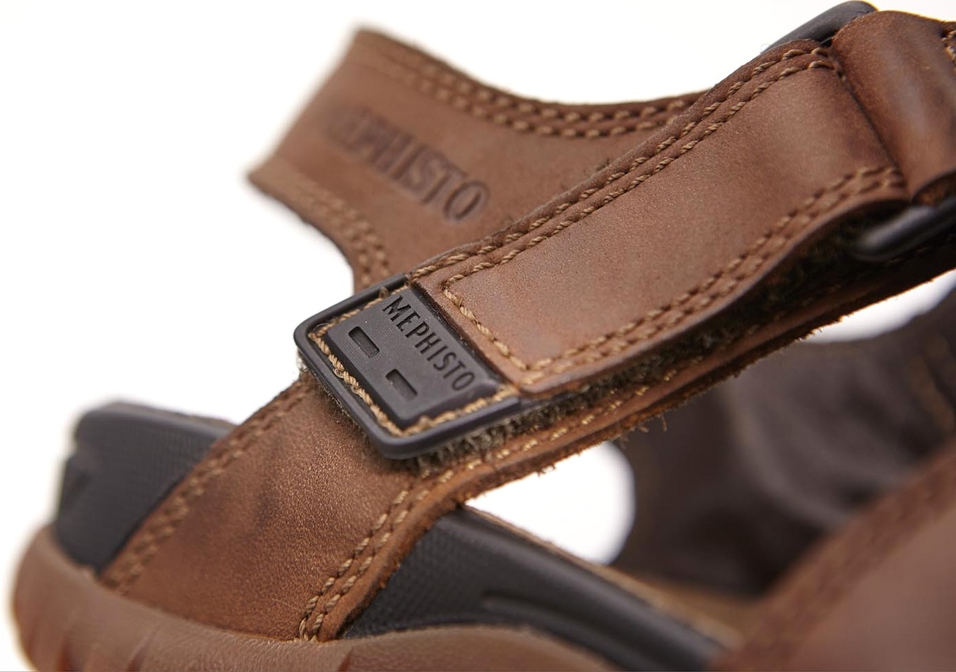 Mephisto BASILE Heren Sandaal - Kastanjebruin - Afbeelding 5