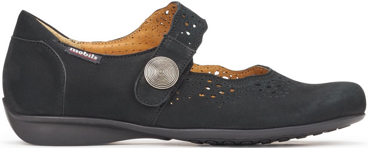 Mobils by Mephisto FABIENNE BUCKSOFT zwart nubuck EXTRA BREED - Afbeelding 2