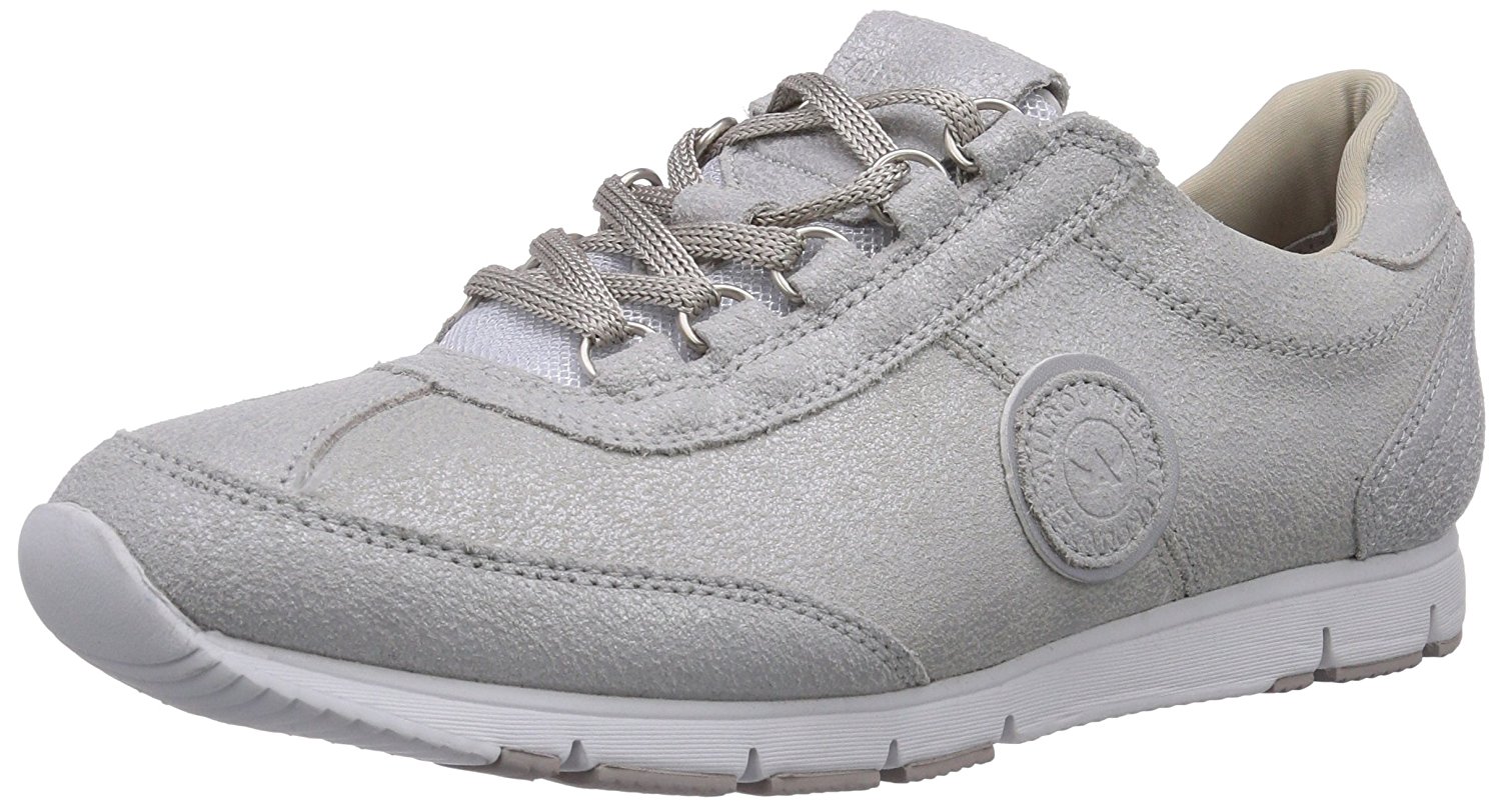 Allrounder by Mephisto JANIKA - dames wandelsneaker - metallic zilver leer - Afbeelding 3