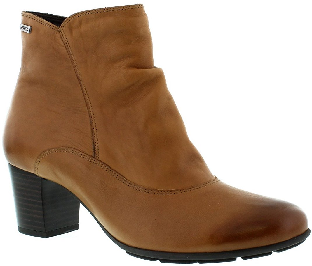 Mephisto LAURENCE desert beige lederen enkellaars voor dames