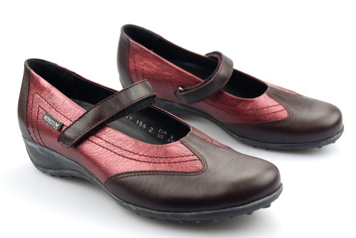 Mephisto LEIDINA Dames Instapper - Chianti Rood