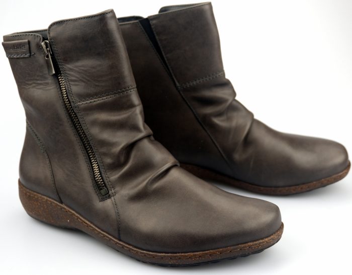 Mobils by Mephisto MAUD graphite grijs leer BREED LEEST