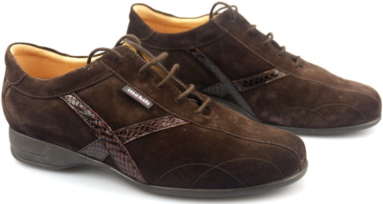 Mobils by Mephisto PASTORA Dames Veterschoen - Bruin