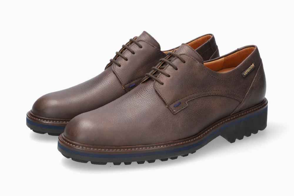 Mephisto BATISTE heren nette veterschoen - Donker bruin - Afbeelding 2