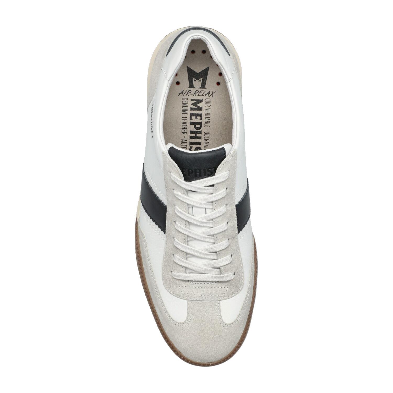 Mephisto ELYO Heren lcae-ip sneaker - wit - Afbeelding 3