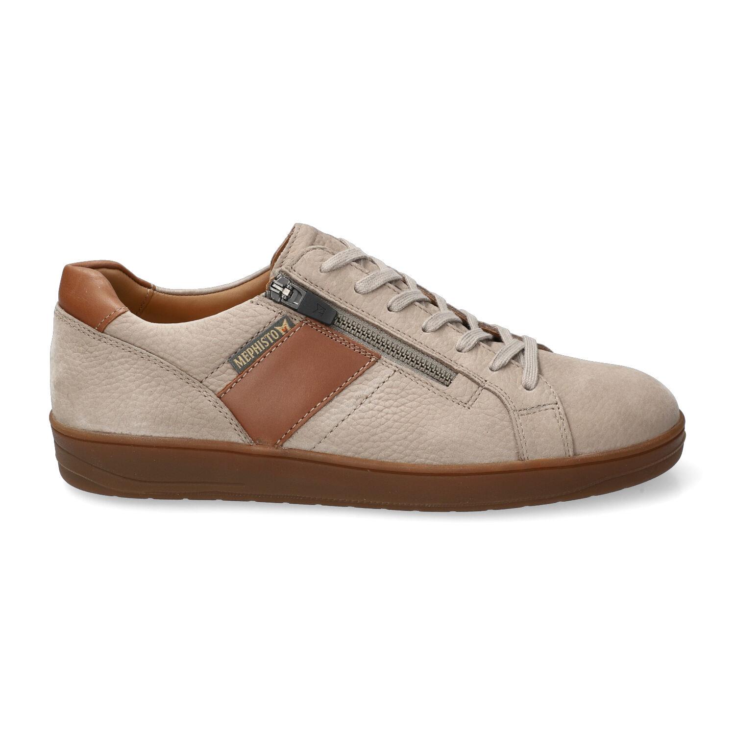 Mephisto HENRIK heren veter sneaker - sand beige