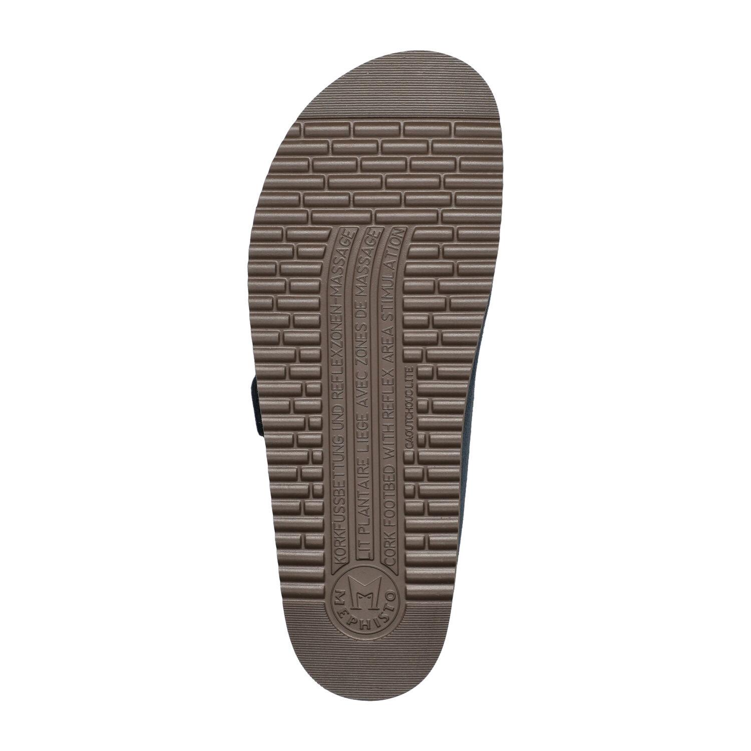 Mephisto NERIO heren slipper - Blauw suede - Afbeelding 4